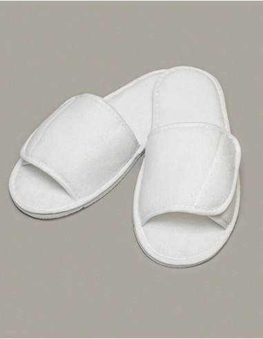 TOW-TC067-Open Toe Slipper With Hook And Loop Fastening